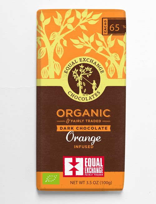 biologische fair trade chocola me sinaasappel
