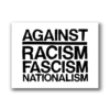 Biologische en Fair Trade Patch tegen racisme, fascisme en nationalisme