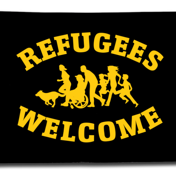 Refugees Welcome Vlag
