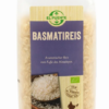 Biologische fairtrade en coöperatieve basmati rijst