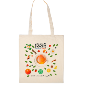 Unieke tote bag van biologisch katoen