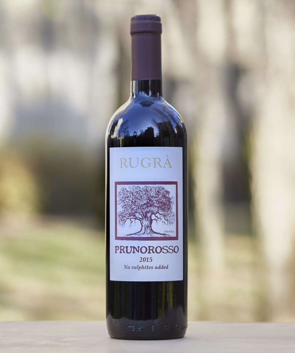 PrunoRosso Biologische, italiaanse pure Merlot wijn